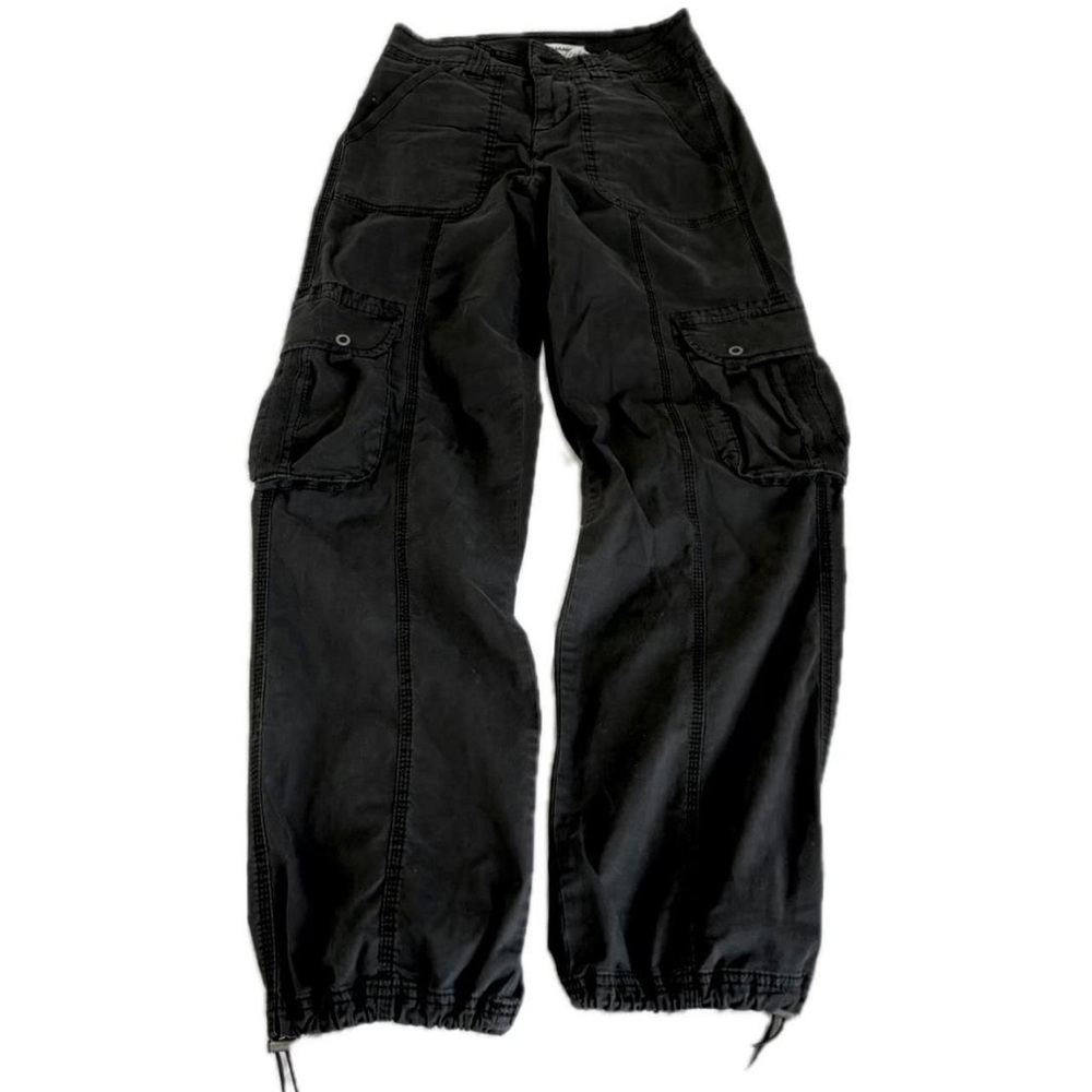 Garage Black Cargo Pants